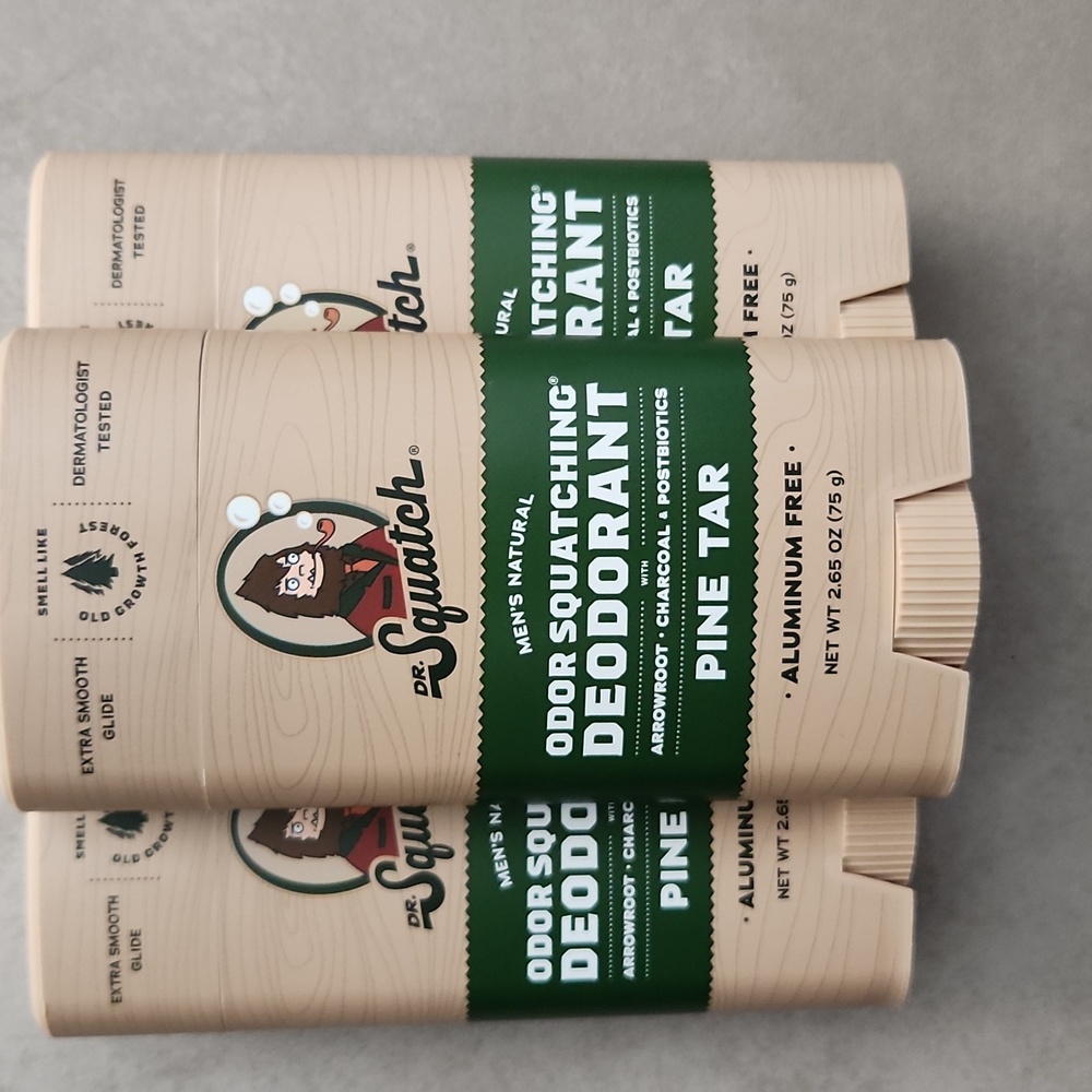 3 Dr. Squatch Deodorant Sticks- Buyers Choice On Scent - Picture 5 of 8